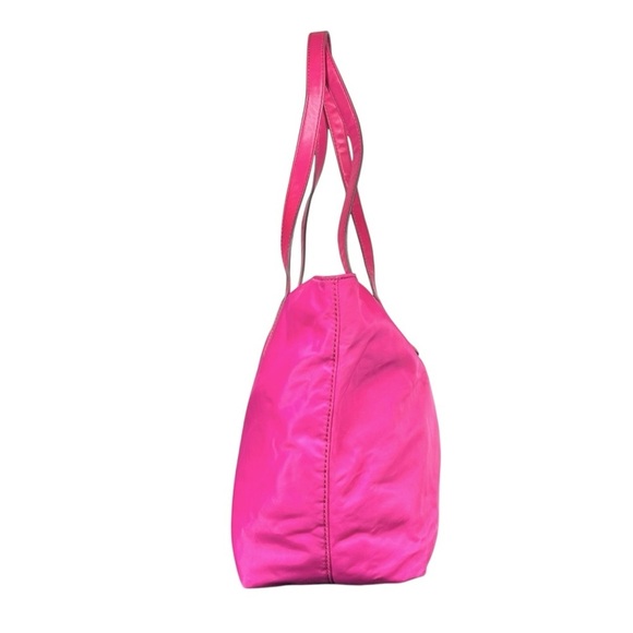 Marc Jacobs Signature Tote, Hot Pink Nylon - Picture 9 of 11